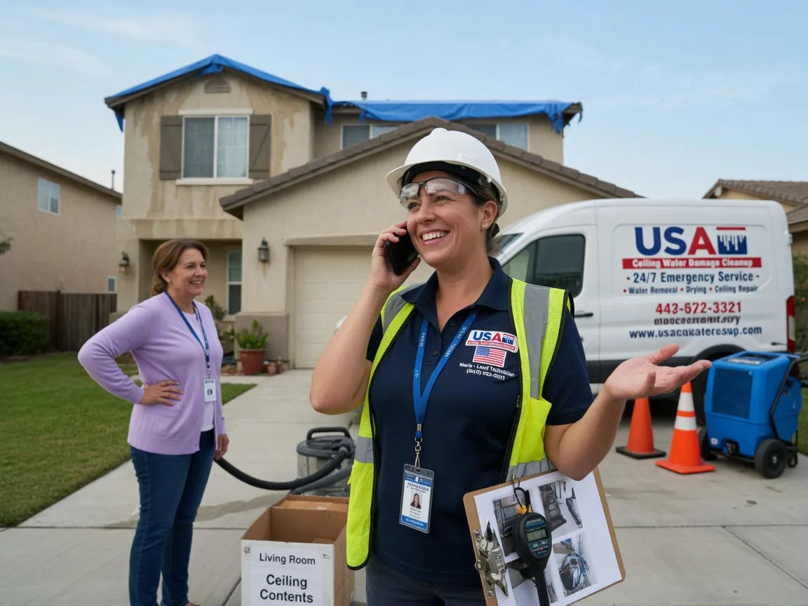 Ceiling Water Damage Restoration Sunray, TX FAQs
